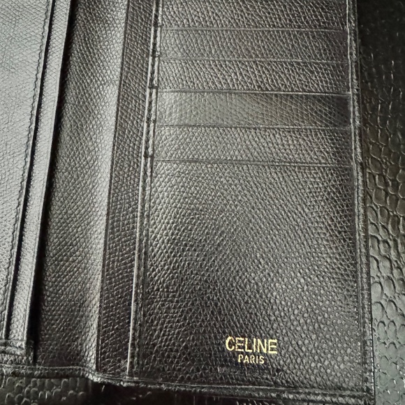 AUTHENTIC!! LEATHER CELINE WALLET!! - Picture 8 of 10